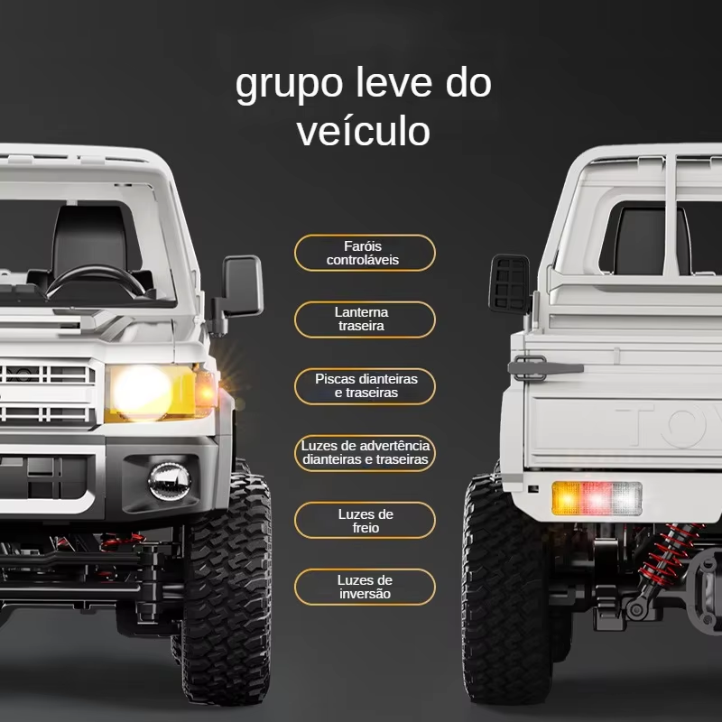 MN82 Upgraded PRO Off-Road 4WD - Rc Hobby Grade Truck recension och pris