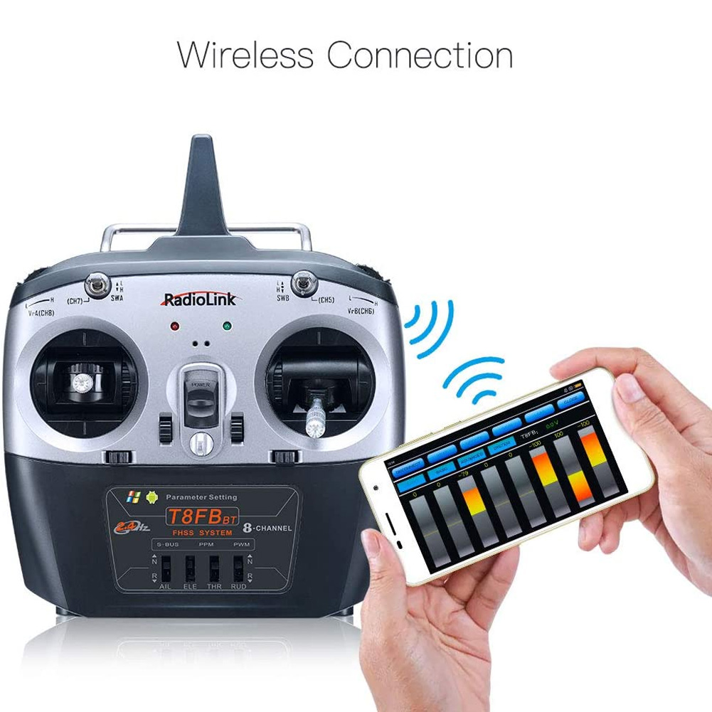 Radiolink T8FB V2 8CH RC Trans - Receiver Sbus 8Ch recension och pris