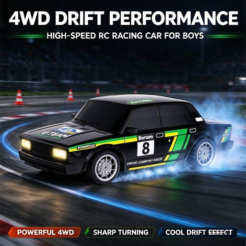4Wd Remote Control Rc Drift Ca - Rc Hobby Toucan recension och pris