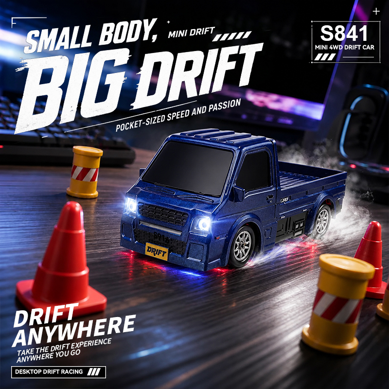 NEW S840 4WD RC Drift Racing C - Rc Hobby Grade Truck recension och pris