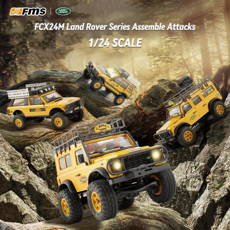 FMS 1/24 Land Rover Defender R - Rc Hobby Land recension och pris