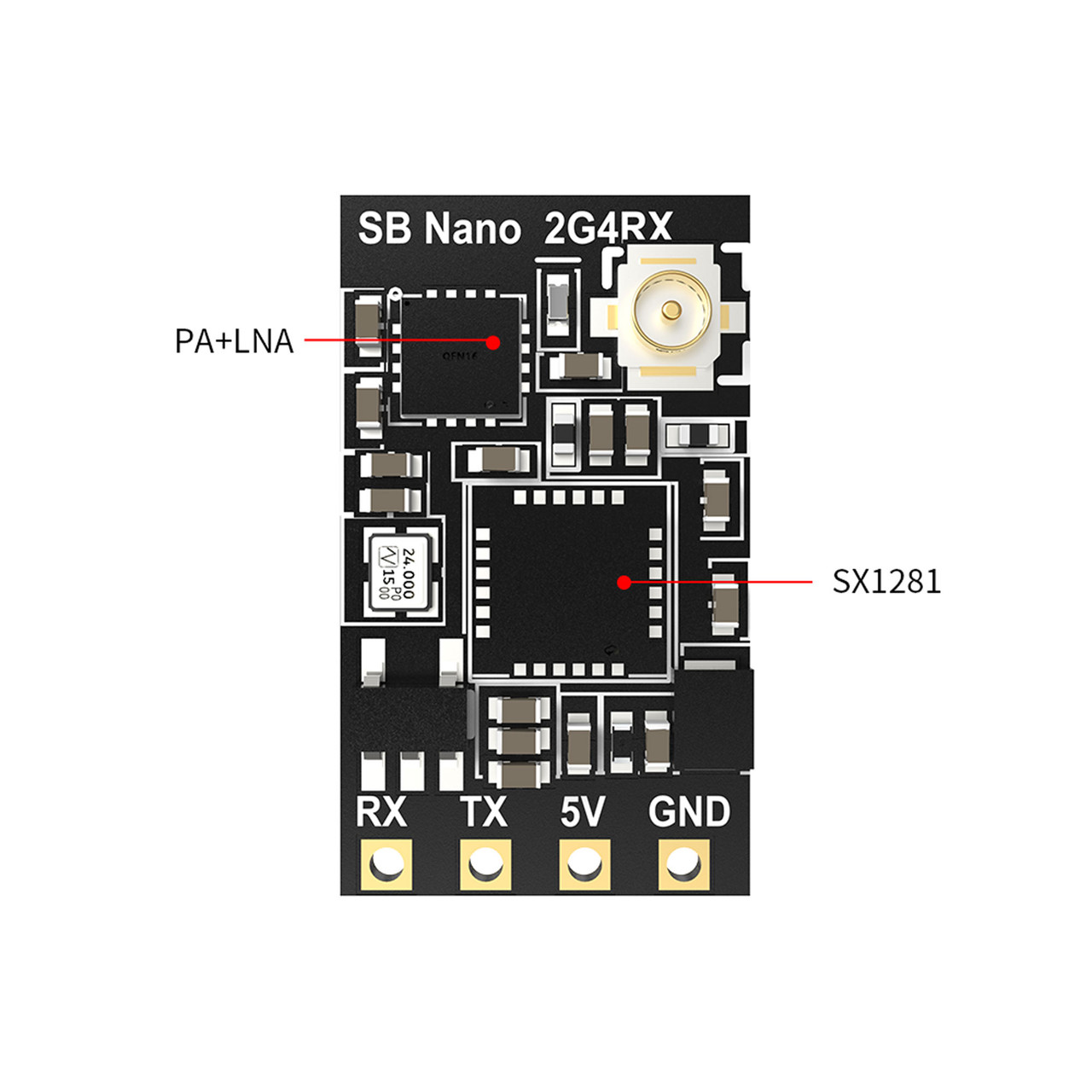 SpeedyBee Nano ELRS 2.4GHz RX  - Rc Plane Hobby Zone recension och pris