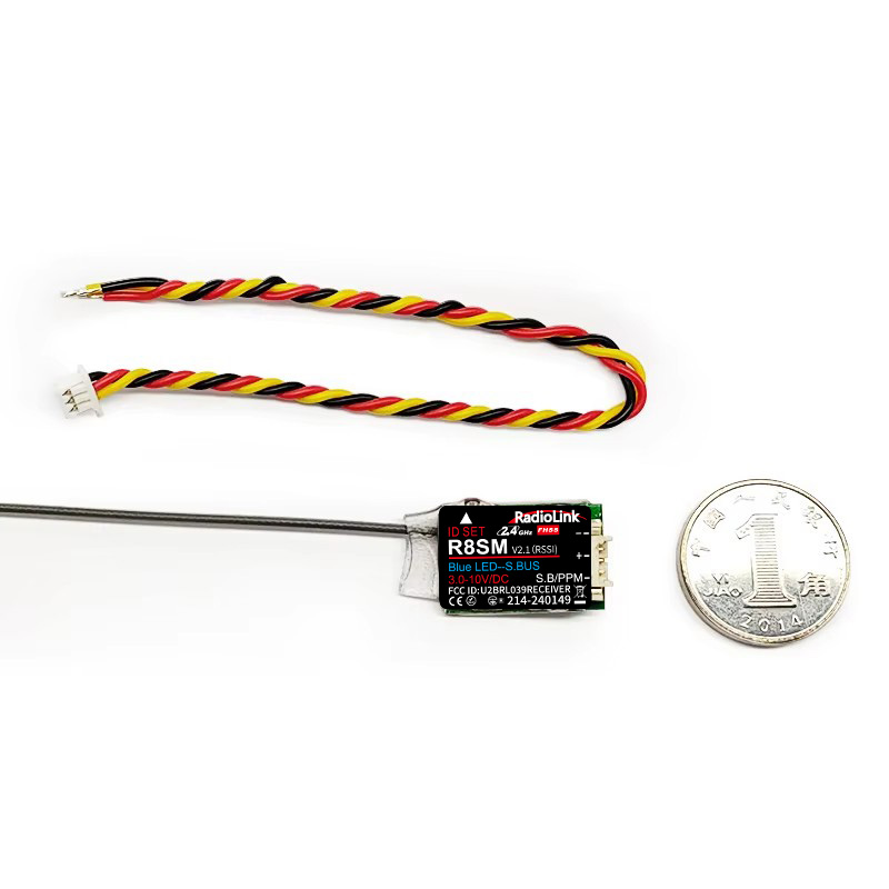 RadioLink R8SM 8CH 2.4GHz Supe - Receiver Sbus 8Ch recension och pris