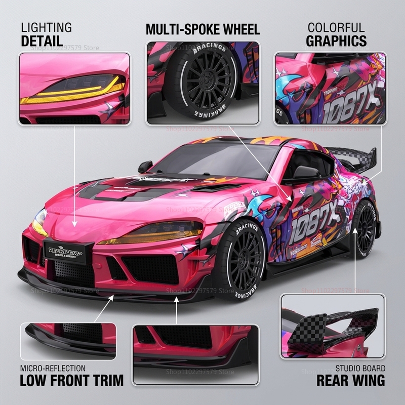 1:43 Scale 20KM/H RC Drift Car - Rc Hobby Toucan recension och pris