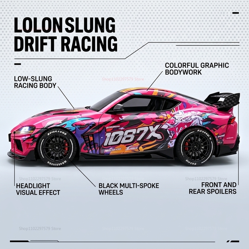 1:43 Scale 20KM/H RC Drift Car - Rc Hobby Toucan recension och pris